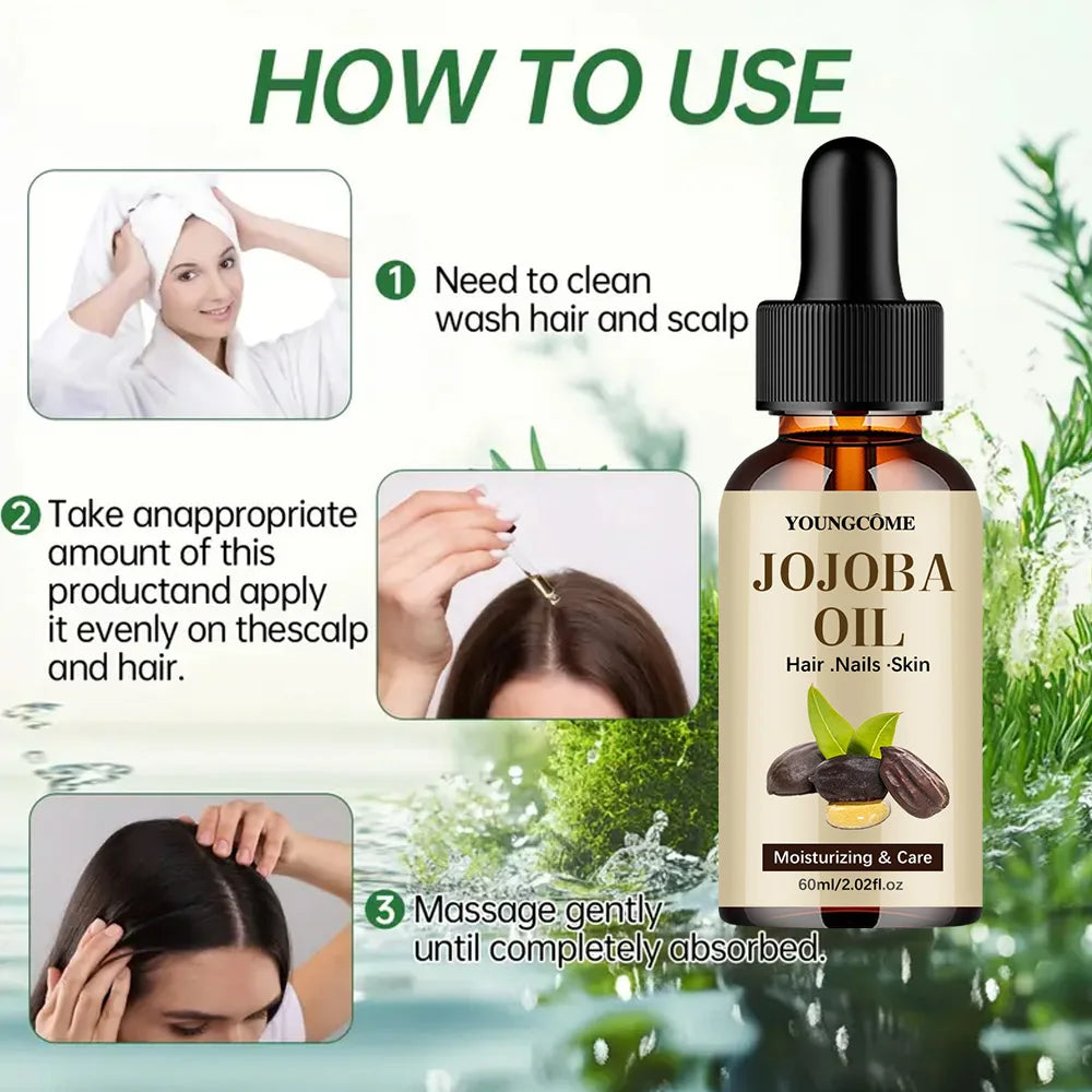 JOJOBA OIL Natural Hexane Free, Moisturizing Hair Oil