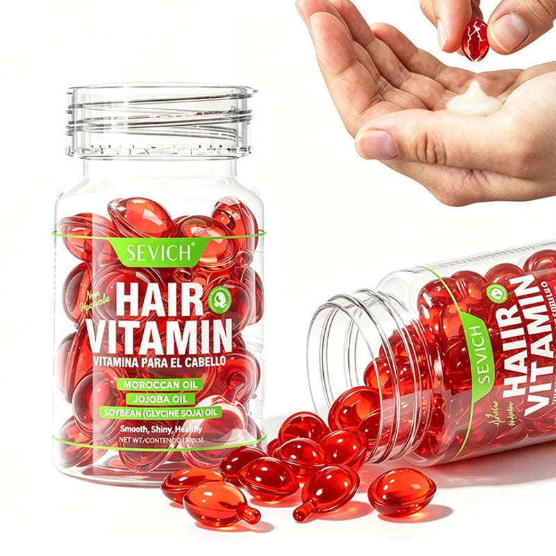 SEVICH HAIR VITAMIN Capsules, Essential Oils + Vitamins ACE/B5