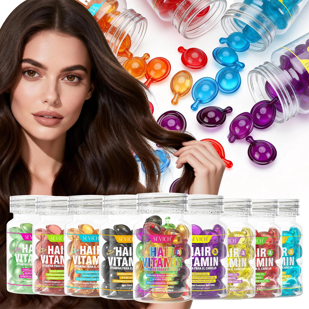 SEVICH HAIR VITAMIN Capsules, Essential Oils + Vitamins ACE/B5