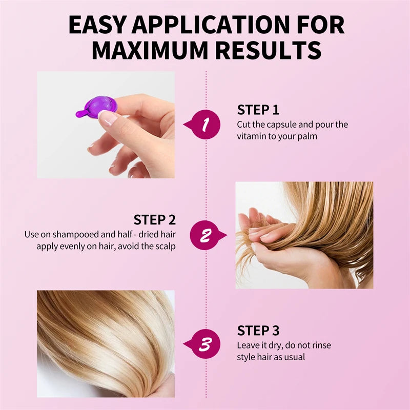 SEVICH HAIR VITAMIN Capsules, Essential Oils + Vitamins ACE/B5