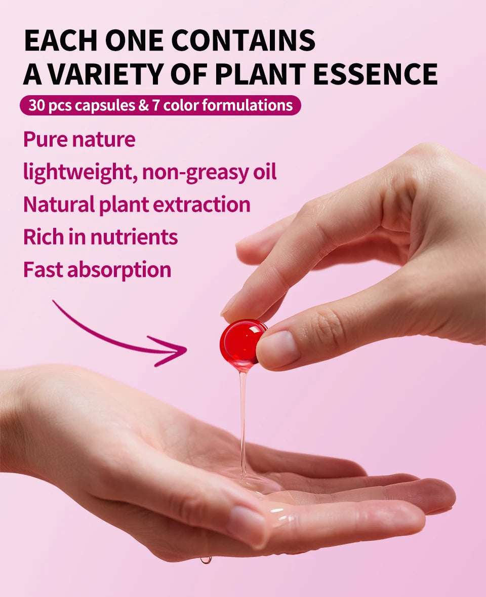 SEVICH HAIR VITAMIN Capsules, Essential Oils + Vitamins ACE/B5