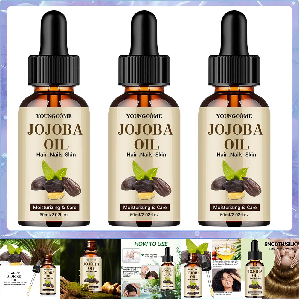 JOJOBA OIL Natural Hexane Free, Moisturizing Hair Oil