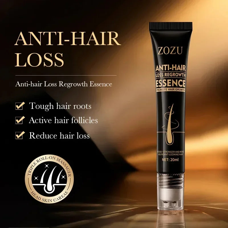 ZOZU Anti Hair Loss Regrowth Essence, Biotin Treatment, Thick Hair