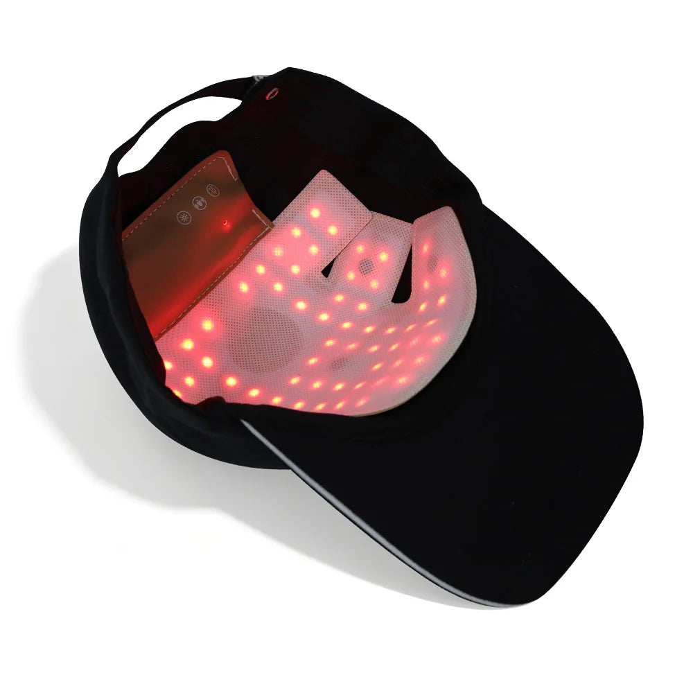 BLUE & RED Light Laser Therapy 3 in 1 Hair Cap 210 LED, Thick Hair